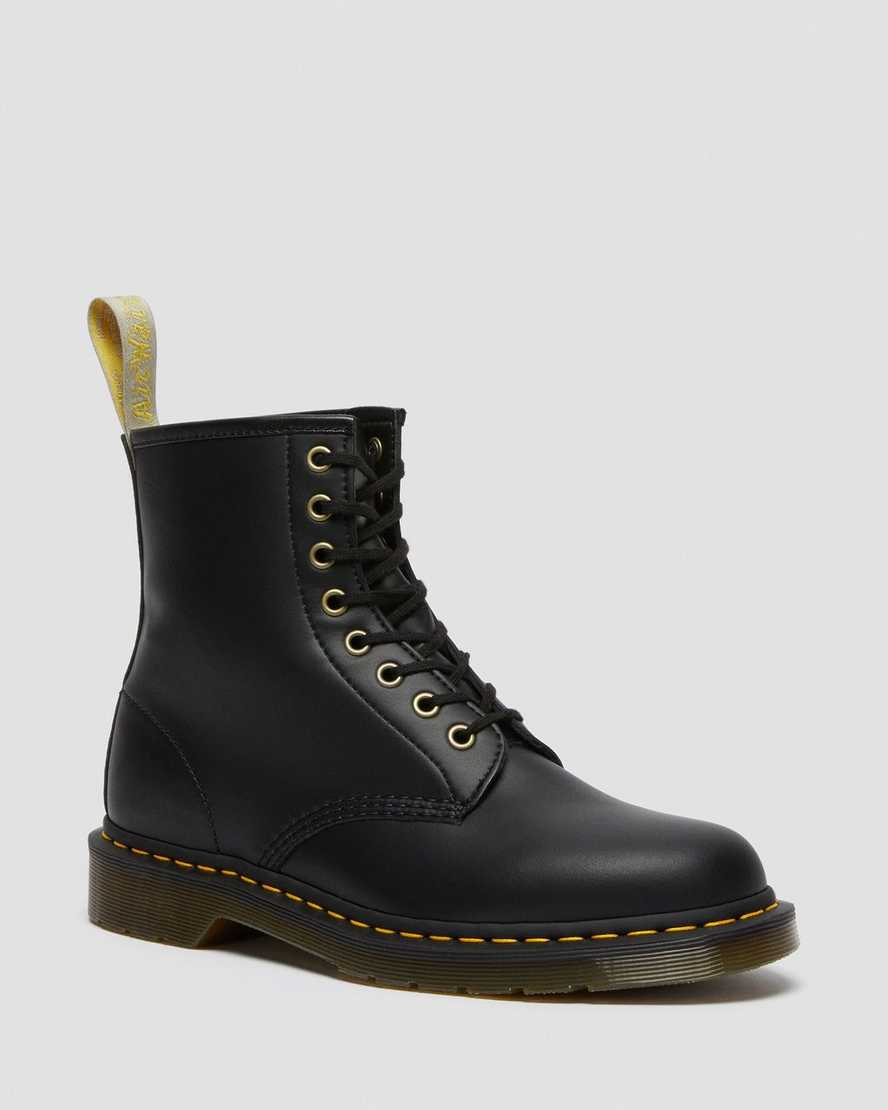 Dr. Martens Vegan 1460 Felix Snørestøvler Dame Svart [3624KQEUM]